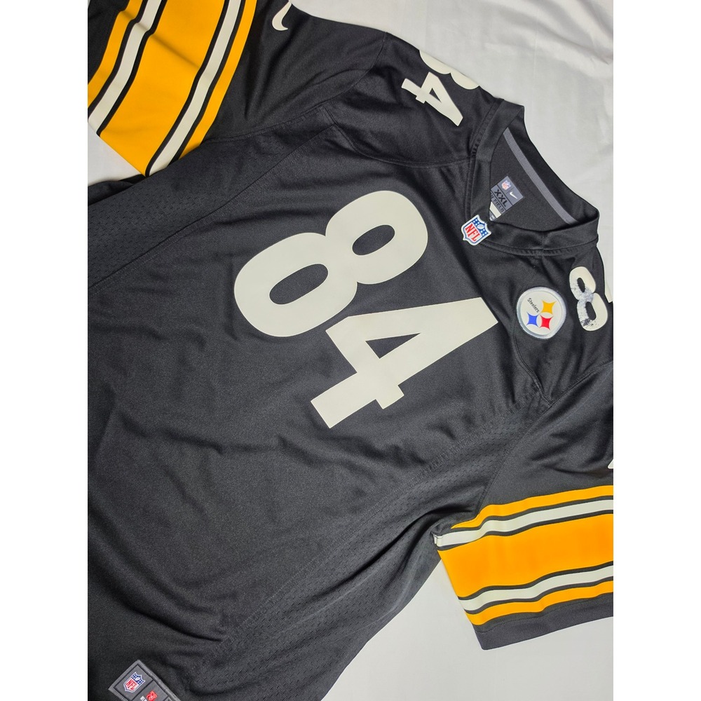 Nike NFL Pittsburgh Steelers Antonio Brown 84 Jersey Black XXL Mens